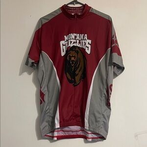 Montana Grizzlies Men's Jersey - Maroon and Gray